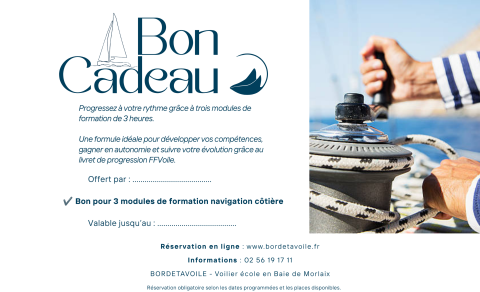 Bon cadeau "Progression" – 3 modules de formation